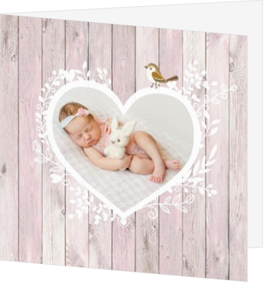 Geboortekaartjes collectie Happy Baby - kaart 211024-00