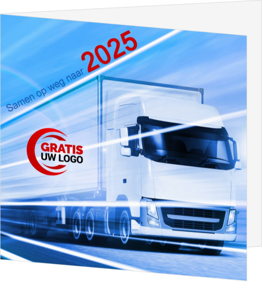 Transport en Garage branche Kerstkaarten - kaart LCC211