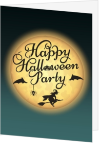 Halloween kaart sturen - kaart LCD108