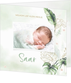 Geboortekaartjes collectie Happy Baby - kaart 211000-00