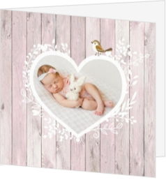 Geboortekaartjes collectie Happy Baby - kaart 211024-00
