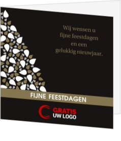 Zakelijke Kerstkaart met Logo - kaart K-209