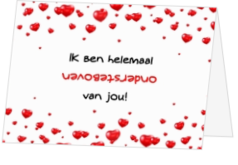 Valentijnskaart online versturen - kaart LCC364