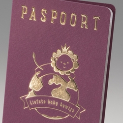 Paspoort en ID-kaart geboortekaartjes - kaart 715119