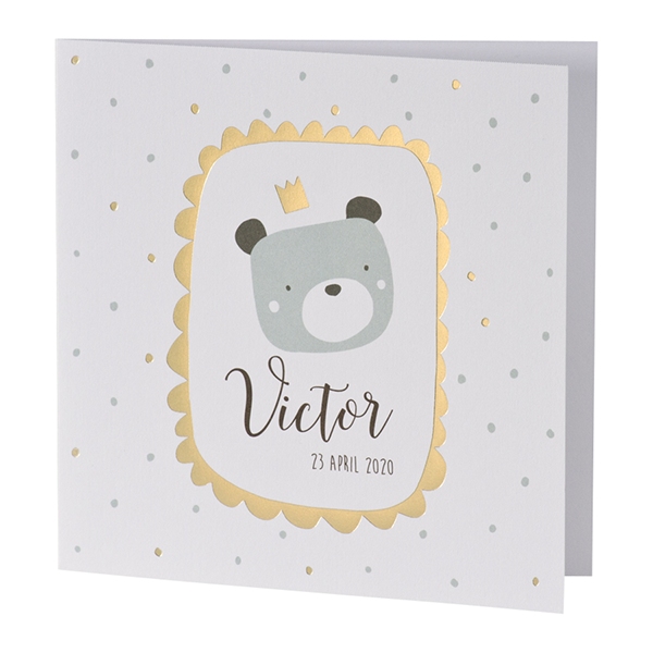 Beertjes en beren geboortekaartjes - kaart 507005