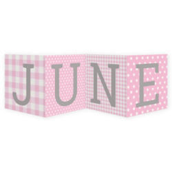 Geboortekaartjes kleur roze - kaart JJ113-M