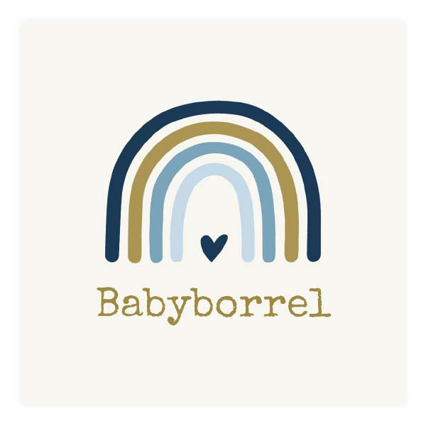 Babyborrelkaartje & kraamfeest - kaart KB768-J